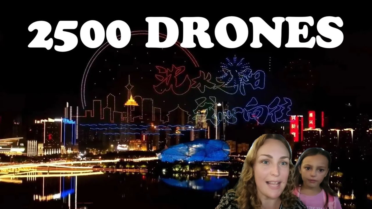 Shanghai drone show 2028